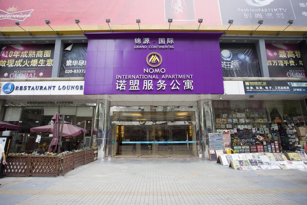 Nuomo Grand Continental Service Apartments-Jinyuan Гуанджоу Екстериор снимка