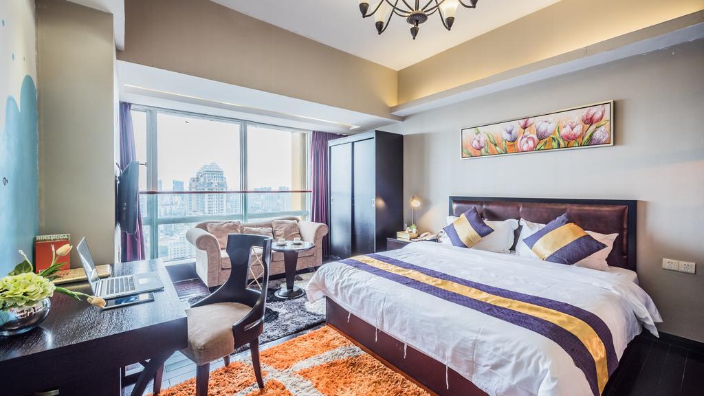 Nuomo Grand Continental Service Apartments-Jinyuan Гуанджоу Екстериор снимка
