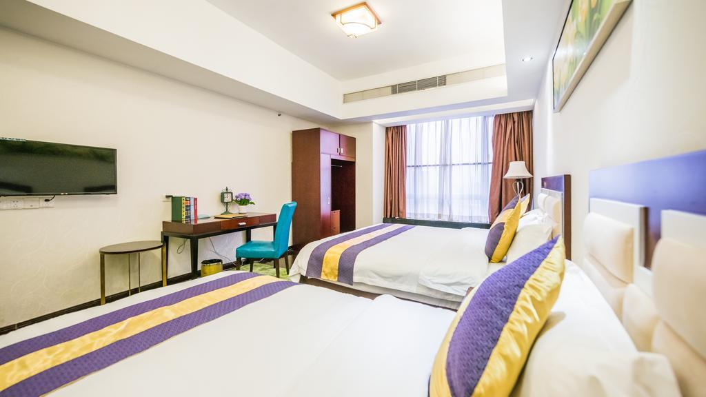 Nuomo Grand Continental Service Apartments-Jinyuan Гуанджоу Екстериор снимка