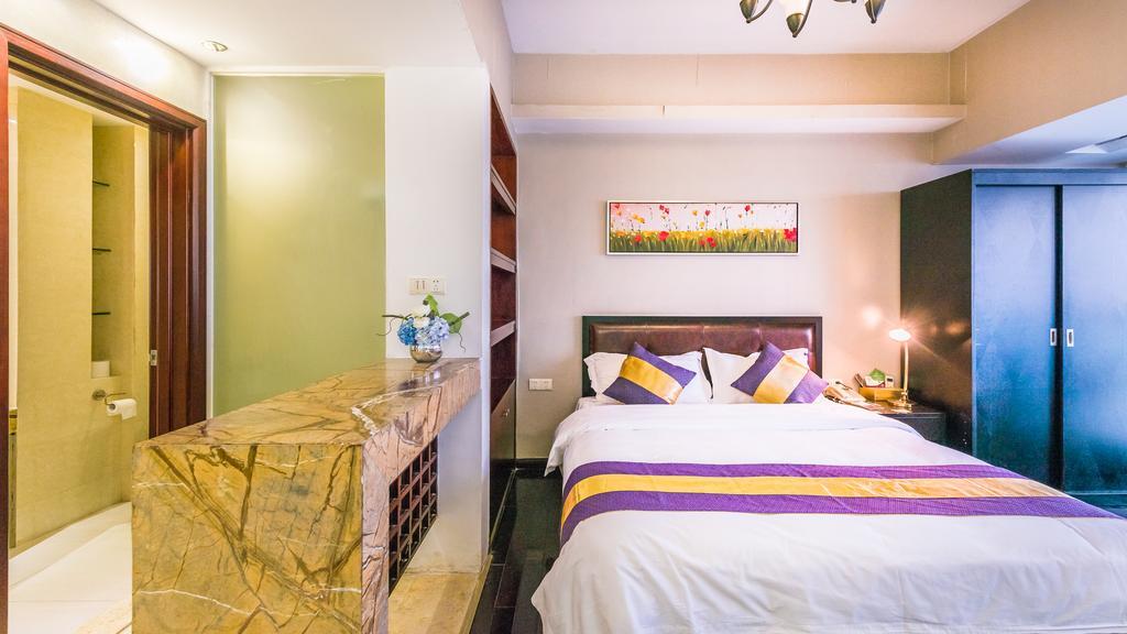 Nuomo Grand Continental Service Apartments-Jinyuan Гуанджоу Екстериор снимка