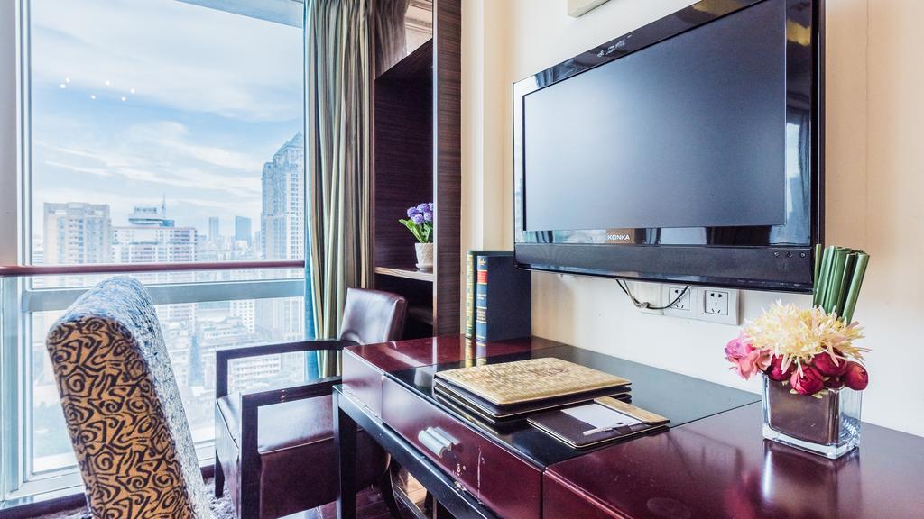 Nuomo Grand Continental Service Apartments-Jinyuan Гуанджоу Екстериор снимка