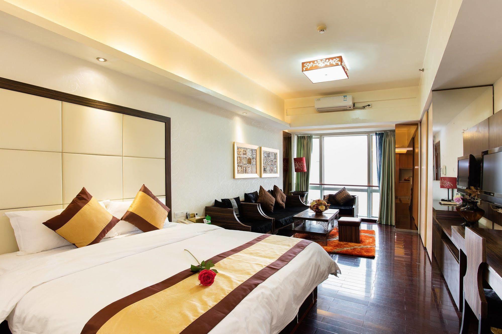 Nuomo Grand Continental Service Apartments-Jinyuan Гуанджоу Екстериор снимка