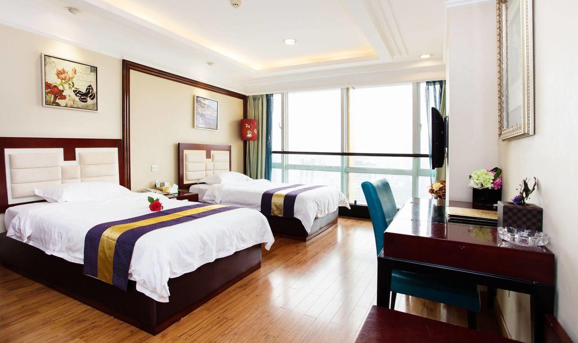 Nuomo Grand Continental Service Apartments-Jinyuan Гуанджоу Екстериор снимка