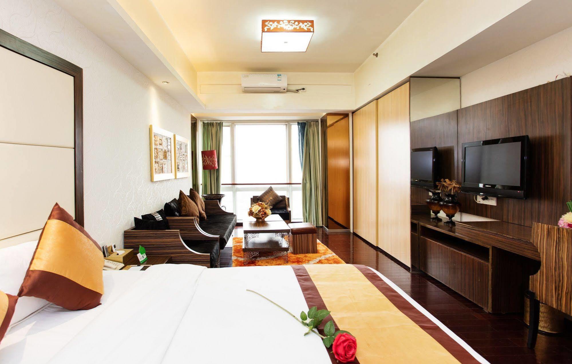Nuomo Grand Continental Service Apartments-Jinyuan Гуанджоу Екстериор снимка