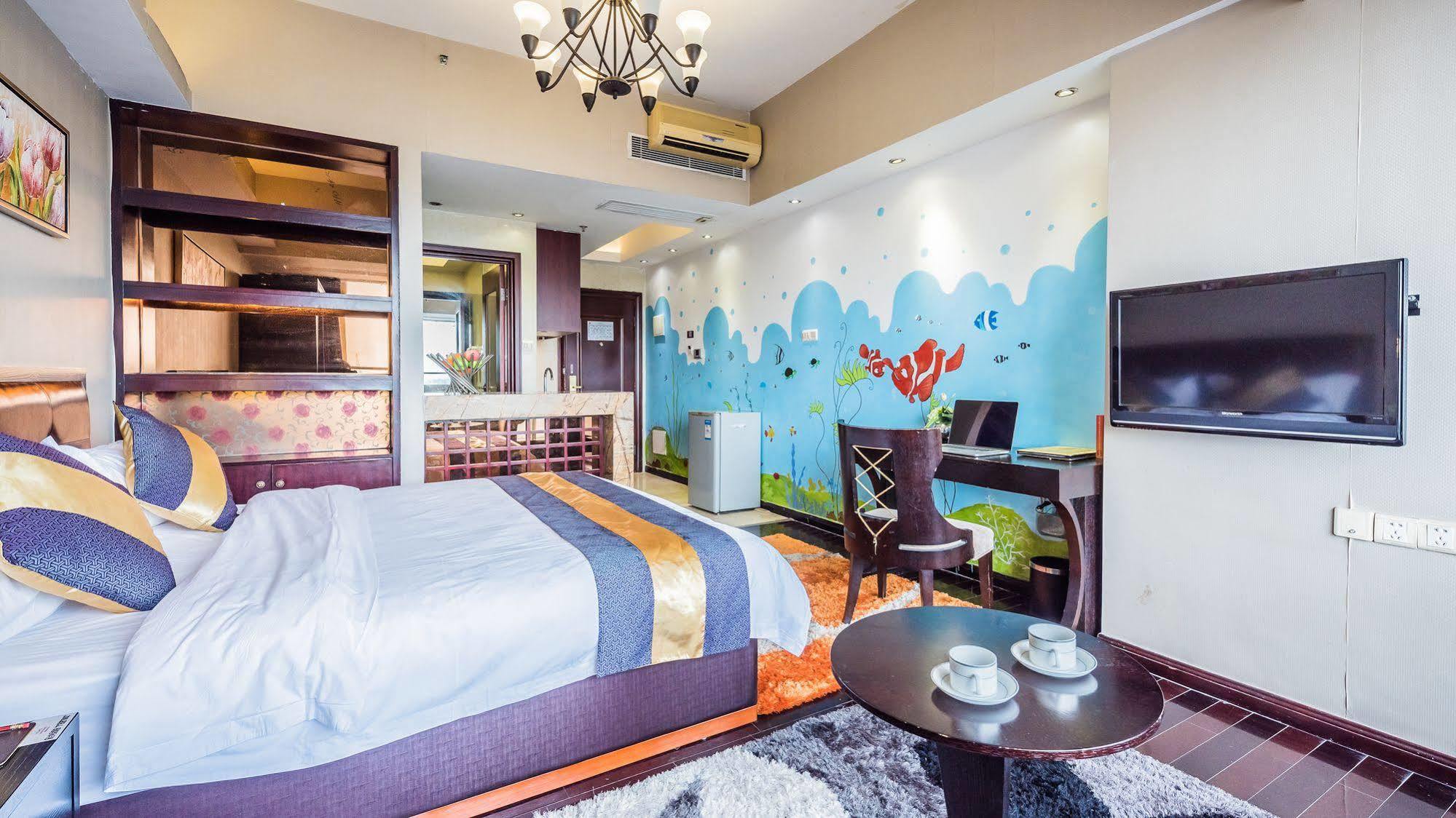 Nuomo Grand Continental Service Apartments-Jinyuan Гуанджоу Екстериор снимка